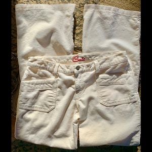 Vintage Blue Cult Cream Flare/Bootcut Corduroys